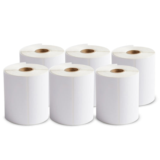 4" x 6" Thermal Shipping Labels – 3000 Labels (6 Roll Bundle)