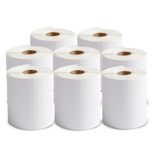 4" x 6" Thermal Shipping Labels – 4000 Labels (8 Roll Bundle)