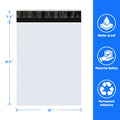 12.5x15 Poly Mailers 200 Pack, 2.5 Mil Thick Durable Waterproof Shipping Bags, Self-Seal Polymailer Envelopes