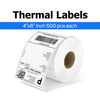 4" x 6" Thermal Shipping Labels – 5000 Labels (10 Roll Bundle)